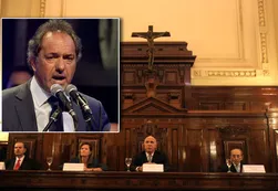 Scioli pidió que "se normalice el funcionamiento de la Corte Suprema"