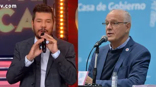 Marcelo Tinelli le respondió a Daniel Gollán: "El ministro procesado que metió licitaciones con unos kits medio truchos"