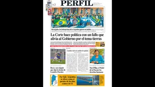 La tapa del Diario PERFIL del sábado 10 de octubre de 2026