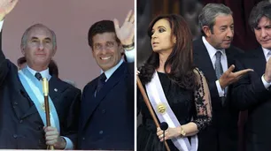 "Golpes de palacio" en la Rosada: la renuncia de "Chacho" Álvarez y el "No" de Julio Cobos