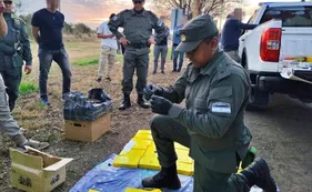 Cayó en Chaco un "camión narco" que llevaba más de 172 kilos de cocaína escondidos: hay 5 detenidos