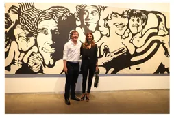 Awada, Macri, Calcaterra, Barbier y el cuadro millonario de ArteBA