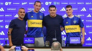 Presentaron oficialmente a los refuerzos de Boca