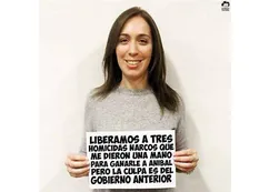 Aníbal Fernández publicó un polémico meme sobre María Eugenia Vidal