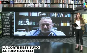 Abogado constitucionalista, sobre fallo Castelli: "No tiene la definitividad y los efectos que ha tenido la suerte de Bruglia y Bertuzzi"
