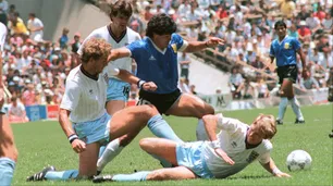 México 86: el simbolismo de los dos goles de Maradona ante Inglaterra