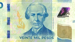 Con Alberdi como protagonista, el billete de $20.000 se lanza este jueves: ¿cuándo lo verán los cordobeses?