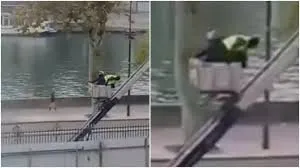 Robo al Louvre: así escapaban los ladrones con el botín millonario
