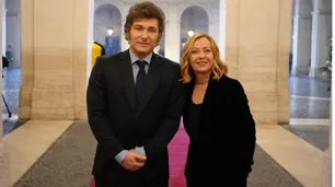 Milei en Italia: se reunió nuevamente con Giorgia Meloni y recibió la ciudadanía