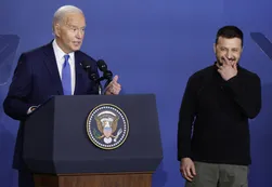 Joe Biden volvió a equivocarse al presentar a Zelenski: "Damas y caballeros, el presidente Putin"