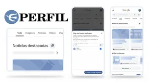 Google lanzó "Fuentes Preferidas" para la búsqueda de noticias: cómo priorizar a Perfil.com