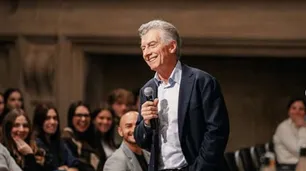 Mauricio Macri reapareció en Italia tras su separación y el PRO renovó sus autoridades