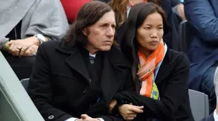 Guillermo Vilas y Phiang Pathu: una foto que refleja su inquebrantable historia de amor