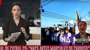 Violenta reacción de un fiscal contra una periodista de C5N en vivo