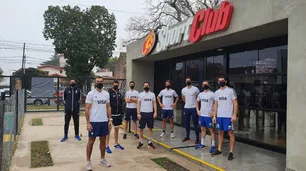 Protocolo y distancia social: SportClub se convirtió en sede de los atletas rumbo a Tokio 2021