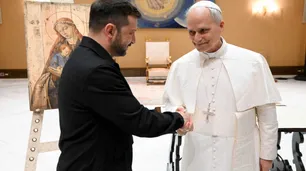 El Papa León XIV se reunió con Zelenski y llama a rezar por una “Ucrania martirizada”