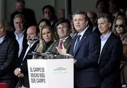 En la Rural, Etchevehere pidió no votar “corruptos” ni “mentirosos”