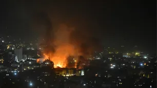 Israel siguió bombardeando Beirut durante la madrugada: múltiples incendios y explosiones