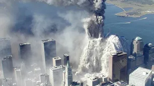 "Estuve ahí", se emocionó Trump al firmar una subvención para víctimas del 9/11