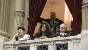 Gritos e insultos de los artistas K contra Lombardi, en pleno debate parlamentario