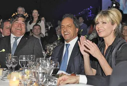 Zannini, un recién llegado al círculo de la farándula de Scioli