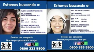 Las estudiantes de 15 años que habían desaparecido en El Palomar deambulaban por Agronomía