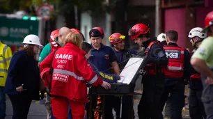 Derrumbe en Floresta: se suspendió la búsqueda de desaparecidos por las "condiciones inestables" de la estructura