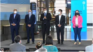 Massa presentó cámaras de seguridad en trenes: "Invertimos en seguridad y en la vida de los argentinos"