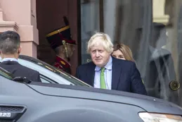 Javier Milei recibió al ex primer ministro británico Boris Johnson en Casa Rosada