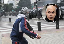 Liberaron a todos los detenidos y la Ciudad defendió la represión en la 9 de Julio