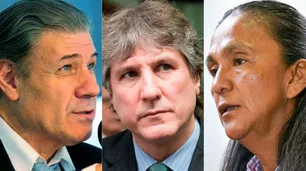 Catarsis entre Boudou y Milagro Sala al aire con Víctor Hugo: "Estamos mal condenados"