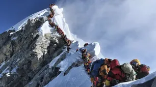 Everest: el relato del fotógrafo que registró el momento previo a la tragedia