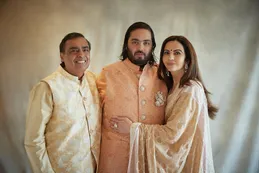 El 'rey de la casta' de la India armó para su hijo, una pre-boda con show de Rihanna