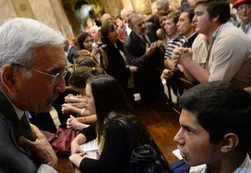 Escándalo en la Catedral | Para Amadeo, los lefebvristas "estaban poseídos"