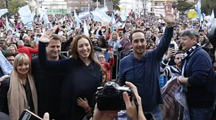 El día de su cumpleaños, Vidal tuvo su propia plaza del "Sí" en Morón