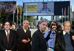 Expo Trabajo Estatal: todos ubican a sus parientes en el poder