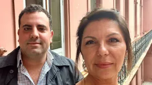 Brindis en Casa Rosada: un periodista denunció que Alberto Fernández "de manera abrupta" le bajó el micrófono