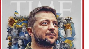 Volodímir Zelenski, persona del año para la revista Time