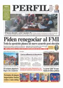La tapa del Diario PERFIL de este sábado