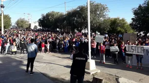 Protestas en Salta y Puerto Deseado en reclamo de justicia: hay dos detenidos
