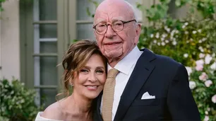 El magnate Rupert Murdoch se casó por quinta vez, a los 93 años