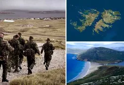 Los ingleses no le creen a Cristina y realizaron ejercicios militares en Malvinas