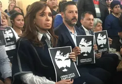 Cristina participó de una misa por Santiago Maldonado