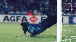 El escorpión de René Higuita en Wembley: la acrobacia que desafió la lógica del fútbol mundial