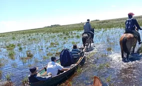 Tragedia en el Iberá: un hombre murió tras un rodeo y la Policía demoró cinco horas en acceder al lugar