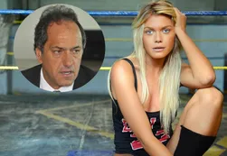 Gisela Berger habló de la violencia que ejerció Daniel Scioli sobre ella
