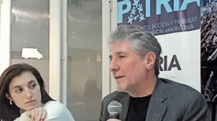 Patriotas en el Instituto Patria: junto a Parrilli, Boudou dio una clase sobre "El legado de Manuel Belgrano"