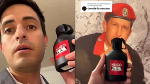 El influencer Michelo presentó el perfume "anticolonia" marca "Hugo Chávez" y describió el aroma