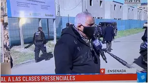Reapareció "El Pata" Medina en el acto de Alberto y CFK pero le prohibieron la entrada