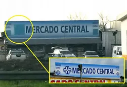 Samid quitó el logo del Mercado Central de sus comercios pero dejó el nombre